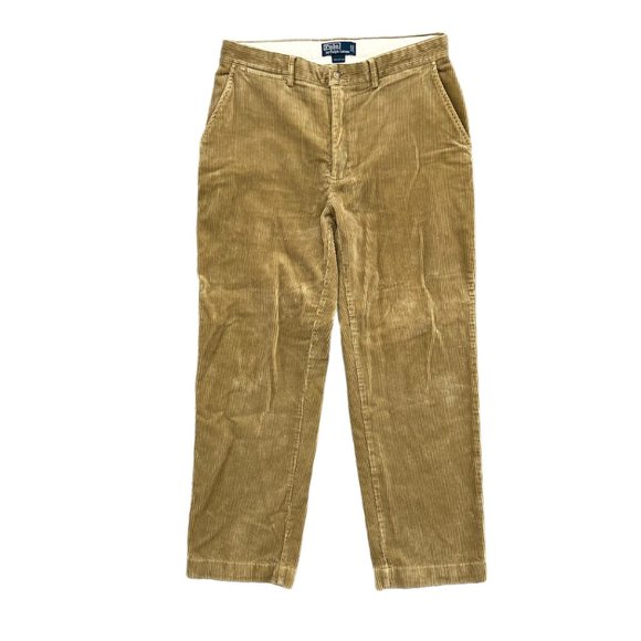 Polo Ralph Lauren Other - Polo Ralph Lauren Mens Brown Wide Well Corduroy Pants Size 30x33